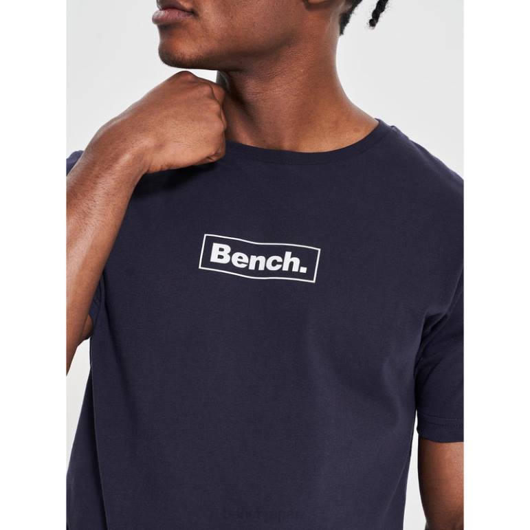 衣服 6XLP18 海軍 Bench アンガスサステナブルTシャツ 男性