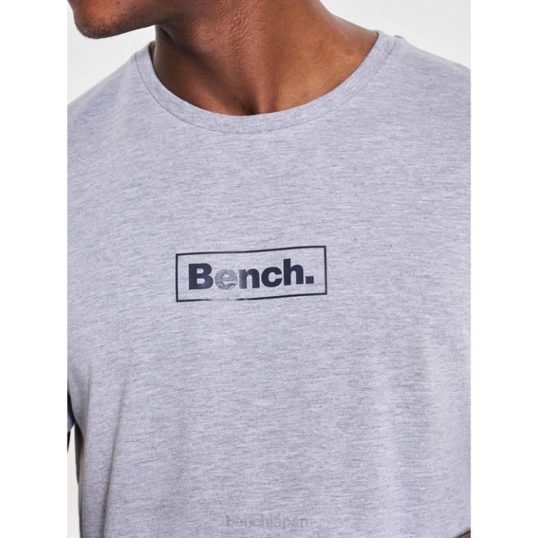 衣服 6XLP19 グレーメランジ Bench アンガスサステナブルTシャツ 男性