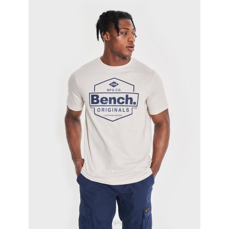 衣服 6XLP5 石 Bench デンゾ Tシャツ 男性