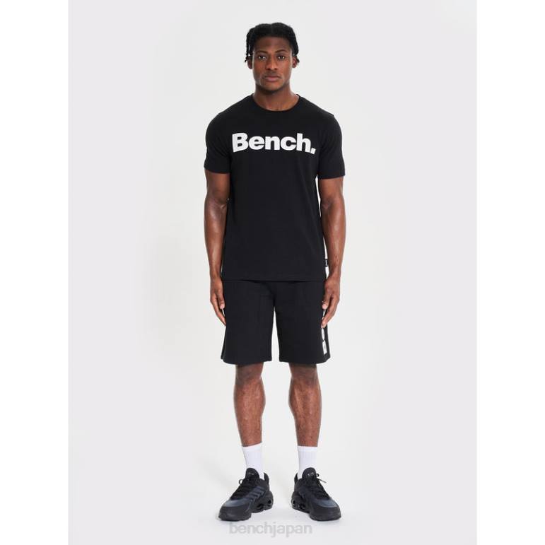 衣服 6XLP65 黒 Bench ナイル ショートパンツTシャツセット 男性