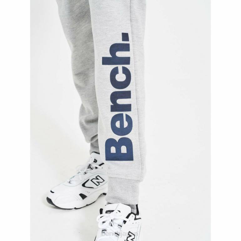 衣服 6XLP67 グレーメランジ Bench マレット 2ピース フリース トラックスーツ 男性