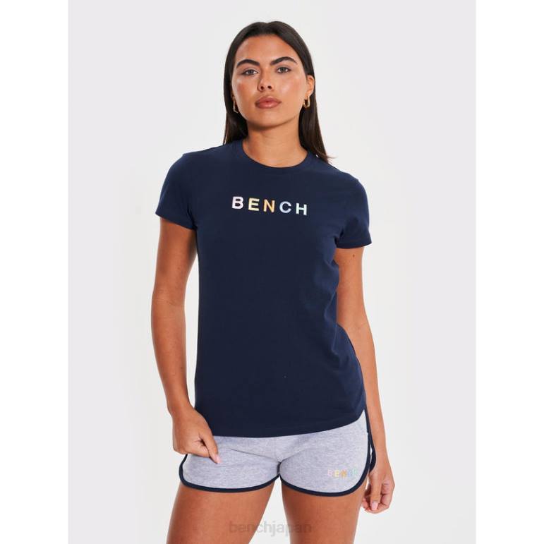 衣服 6XLP90 海軍 Bench ガレリアTシャツ 女性