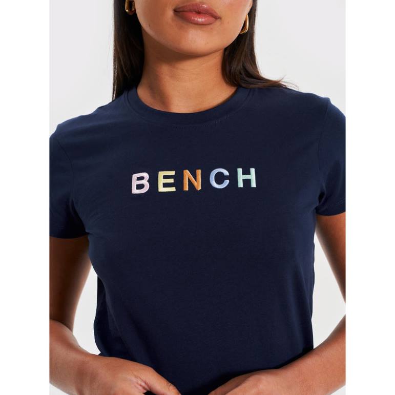 衣服 6XLP90 海軍 Bench ガレリアTシャツ 女性